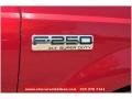 2006 Dark Toreador Red Metallic Ford F250 Super Duty XLT Crew Cab  photo #13