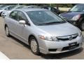 Alabaster Silver Metallic - Civic Hybrid Sedan Photo No. 4