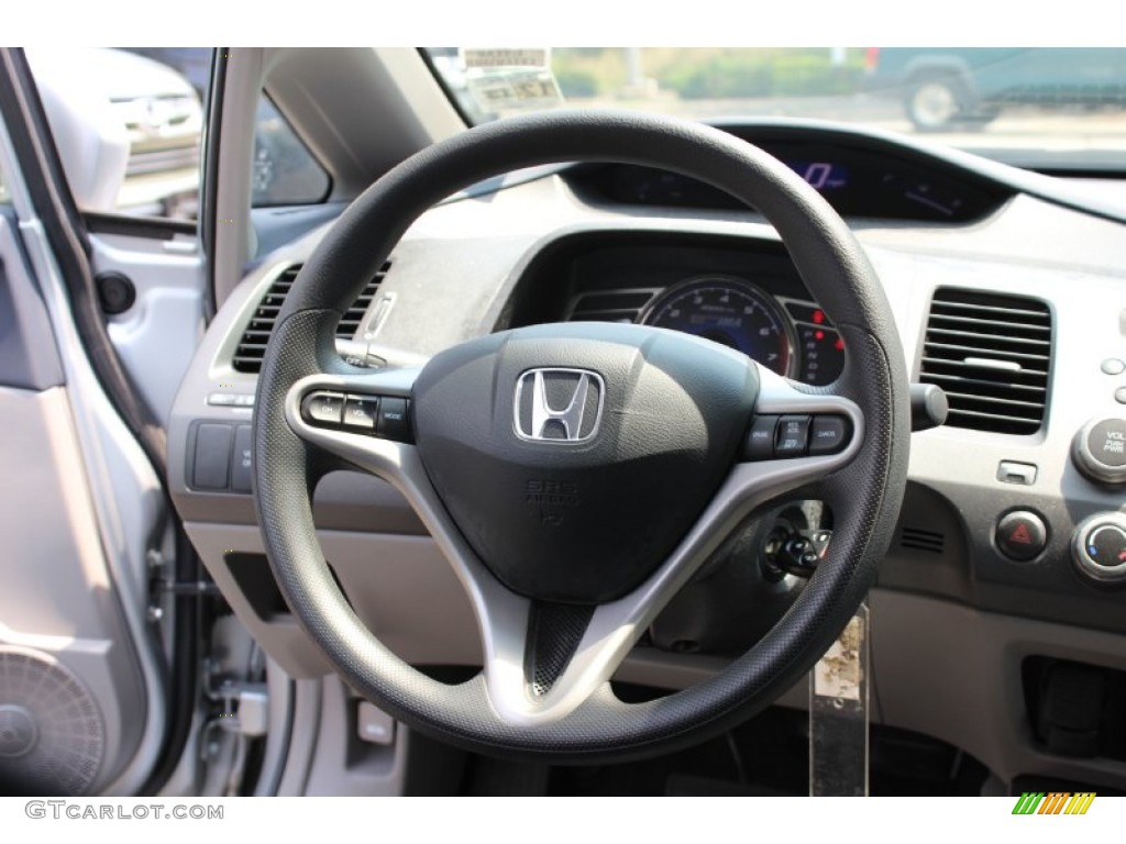 2010 Honda Civic Hybrid Sedan Blue Steering Wheel Photo #68959227