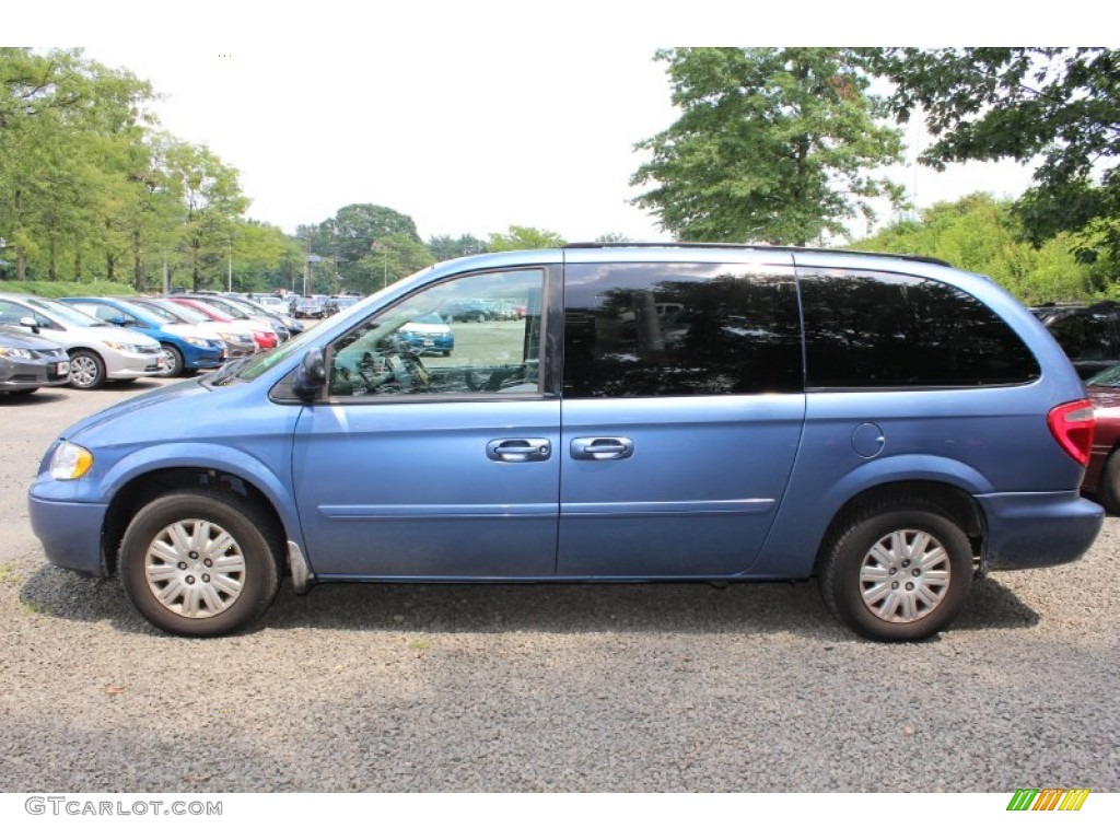 2007 Town & Country LX - Marine Blue Pearl / Medium Slate Gray photo #1