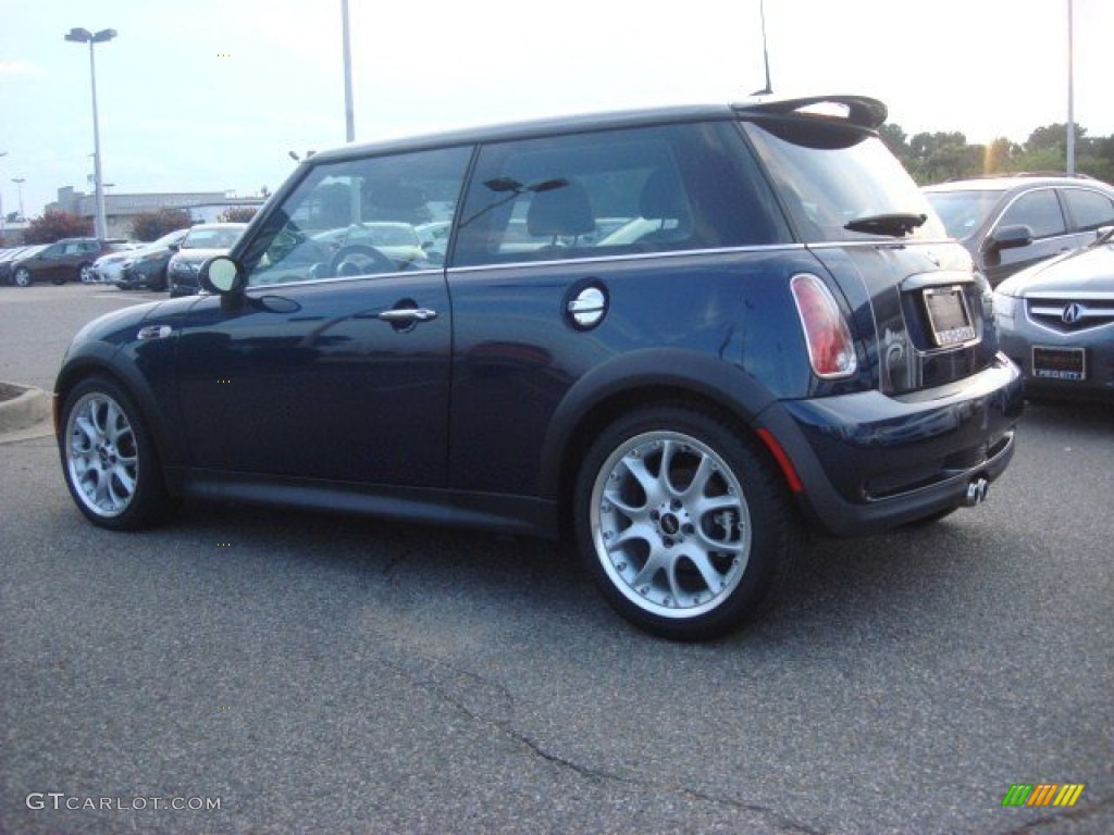 2006 Cooper S Hardtop - Space Blue Metallic / Panther Black photo #3
