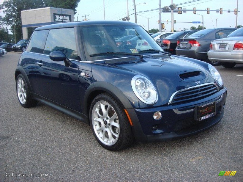 2006 Cooper S Hardtop - Space Blue Metallic / Panther Black photo #6
