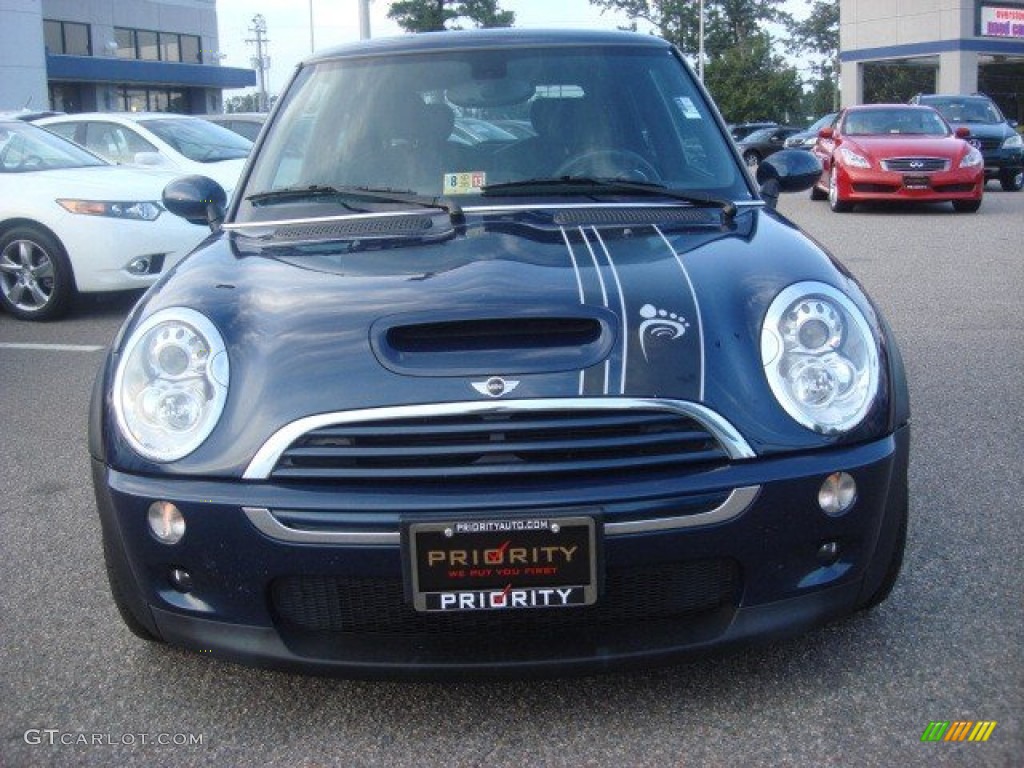 2006 Cooper S Hardtop - Space Blue Metallic / Panther Black photo #7