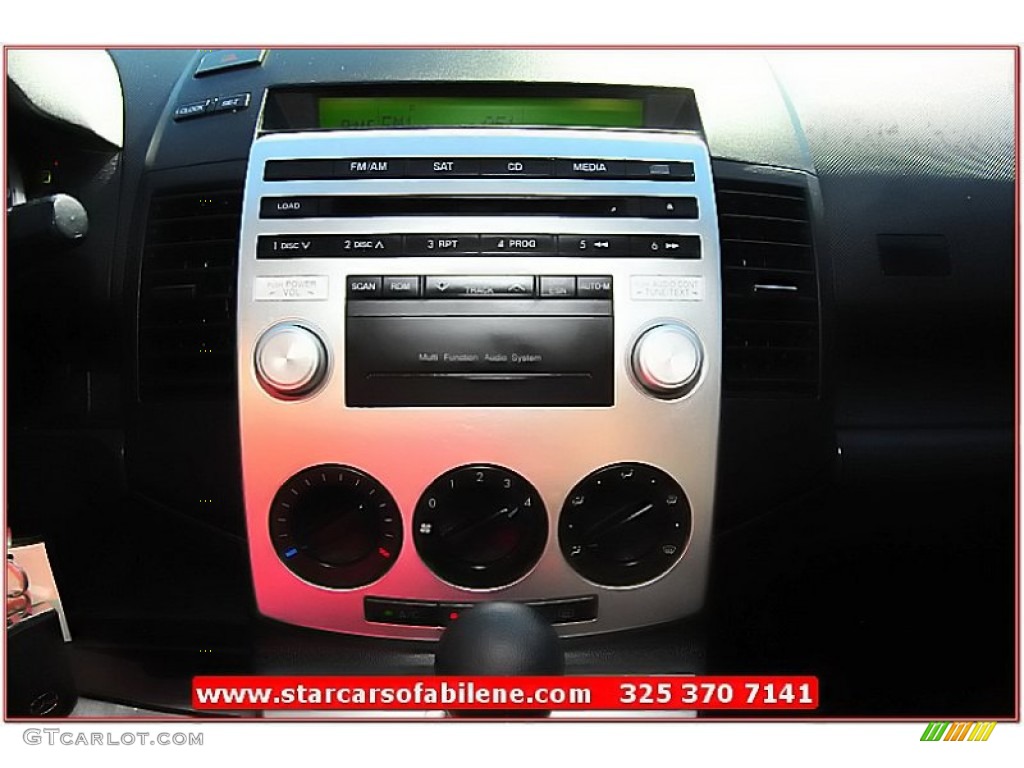 2007 MAZDA5 Sport - Stellar Greensilver Metallic / Black photo #34