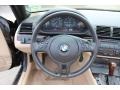 2006 BMW 3 Series Sand Interior Steering Wheel Photo