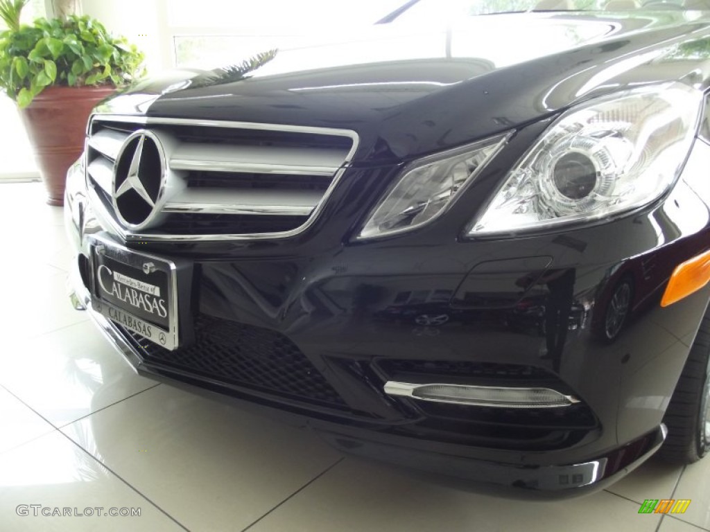 2013 E 550 Cabriolet - Black / Natural Beige/Black photo #8