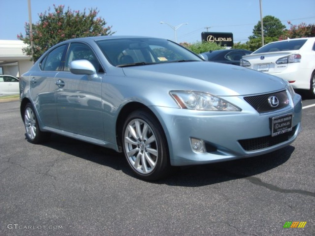 2008 IS 250 AWD - Breakwater Blue Metallic / Sterling Gray photo #1