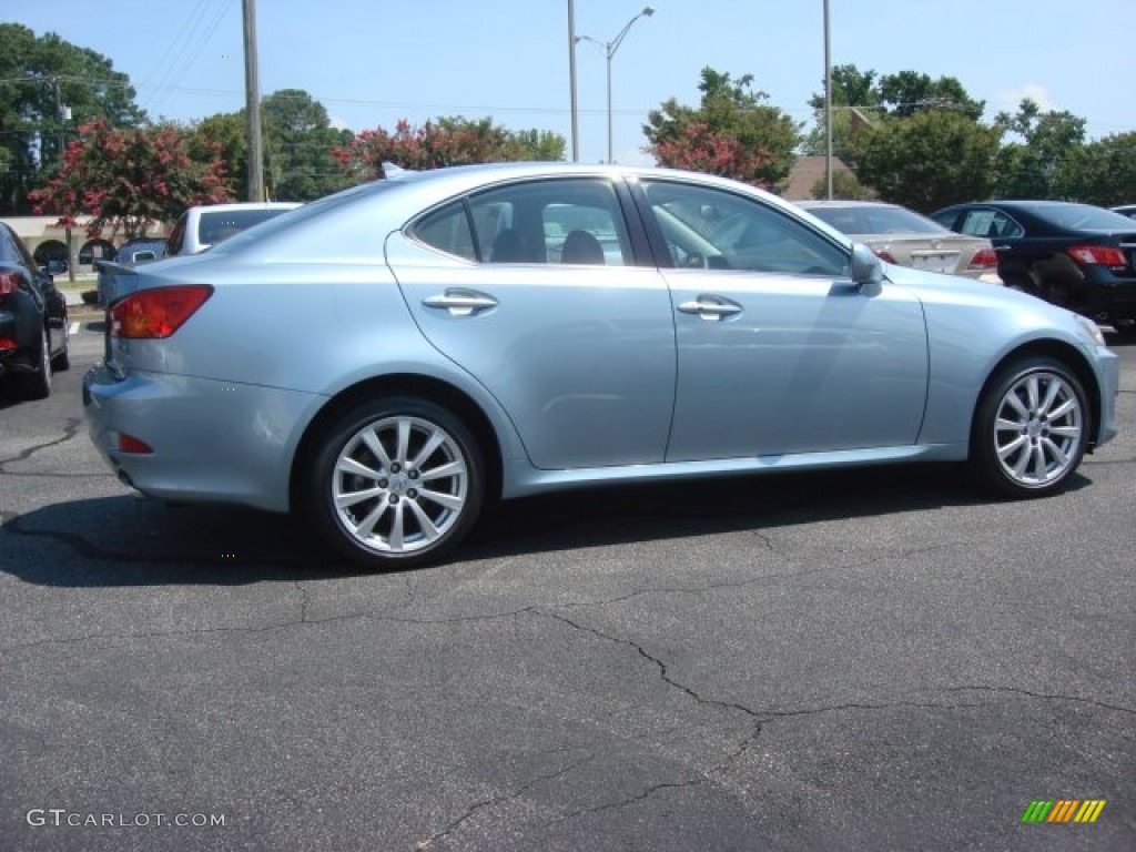 2008 IS 250 AWD - Breakwater Blue Metallic / Sterling Gray photo #3