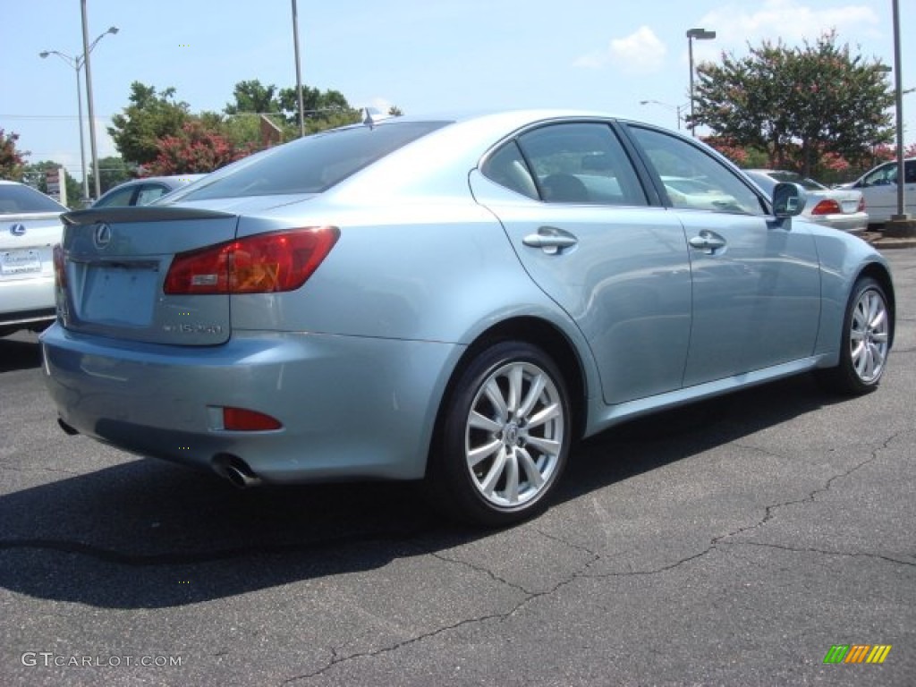 2008 IS 250 AWD - Breakwater Blue Metallic / Sterling Gray photo #4