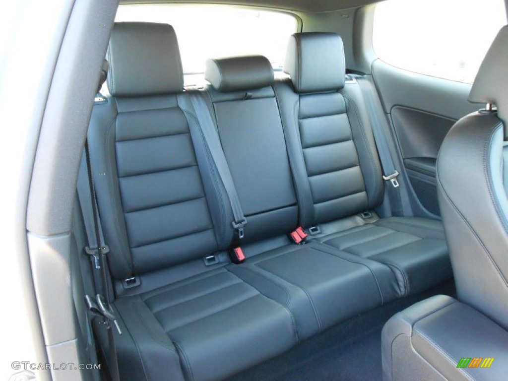 2012 Volkswagen GTI 2 Door Autobahn Edition Rear Seat Photo #68966580