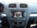 2012 Volkswagen GTI Titan Black Interior Controls Photo