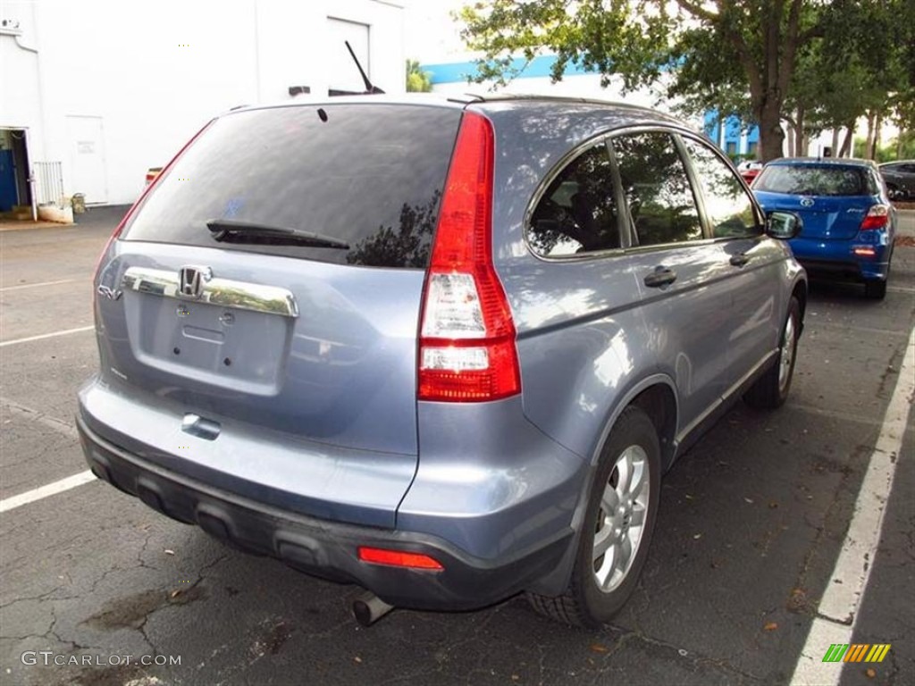 2007 CR-V EX - Glacier Blue Metallic / Gray photo #2
