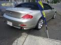 2005 Mineral Silver Metallic BMW 6 Series 645i Convertible  photo #7