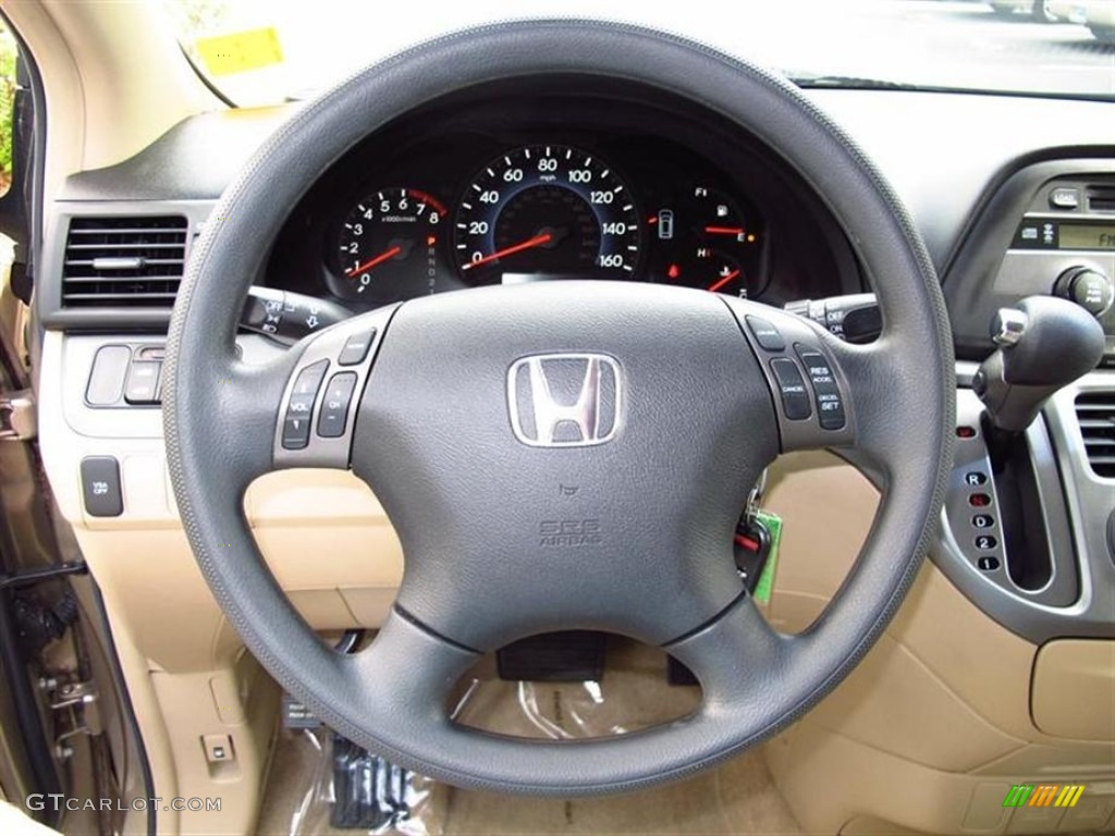 2006 Honda Odyssey EX Ivory Steering Wheel Photo 68967287