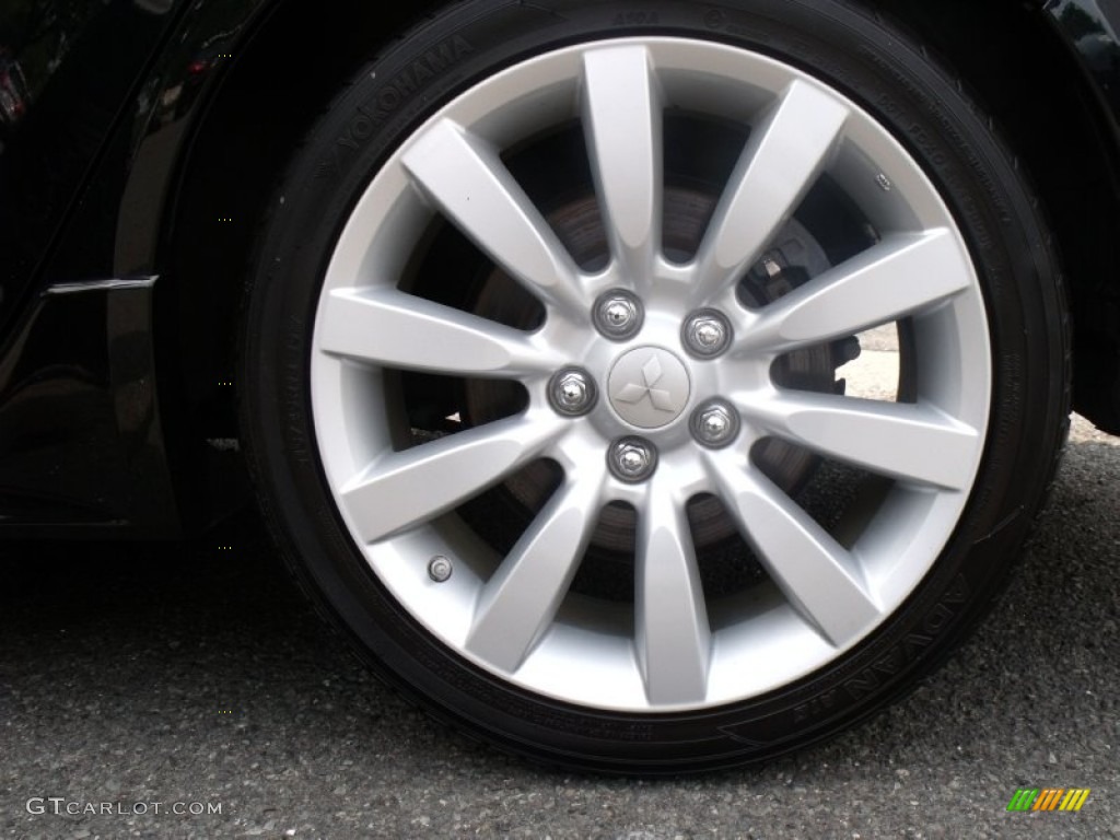 2010 Mitsubishi Lancer Sportback RALLIART AWD Wheel Photo #68967632
