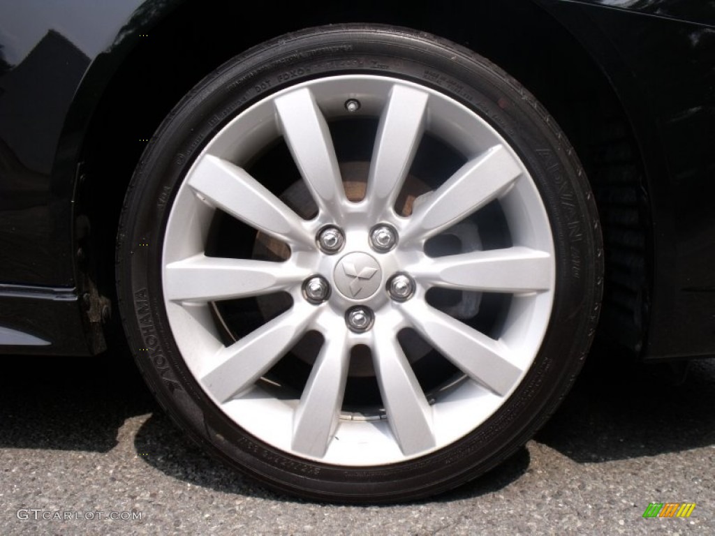 2010 Mitsubishi Lancer Sportback RALLIART AWD Wheel Photo #68967650