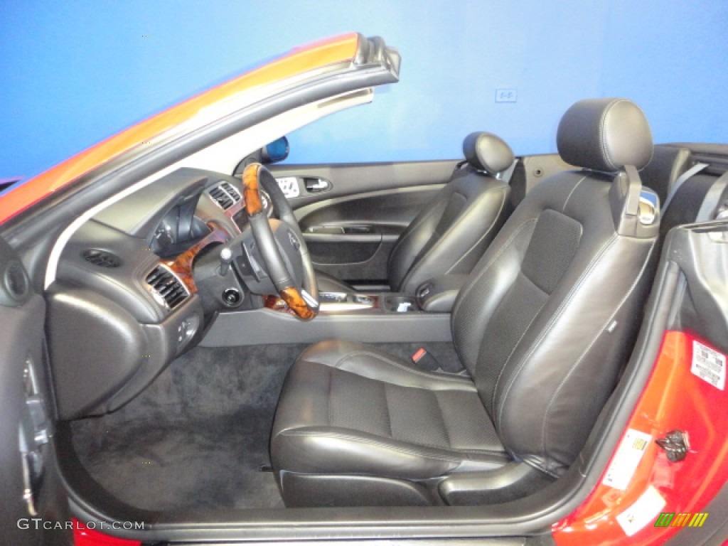 2007 XK XK8 Convertible - Radiance Red Metallic / Charcoal photo #15