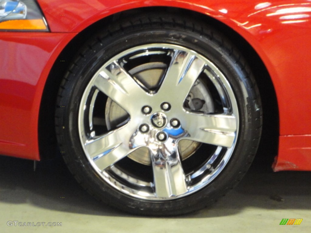 2007 XK XK8 Convertible - Radiance Red Metallic / Charcoal photo #32