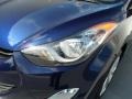 2012 Indigo Night Blue Hyundai Elantra Limited  photo #9