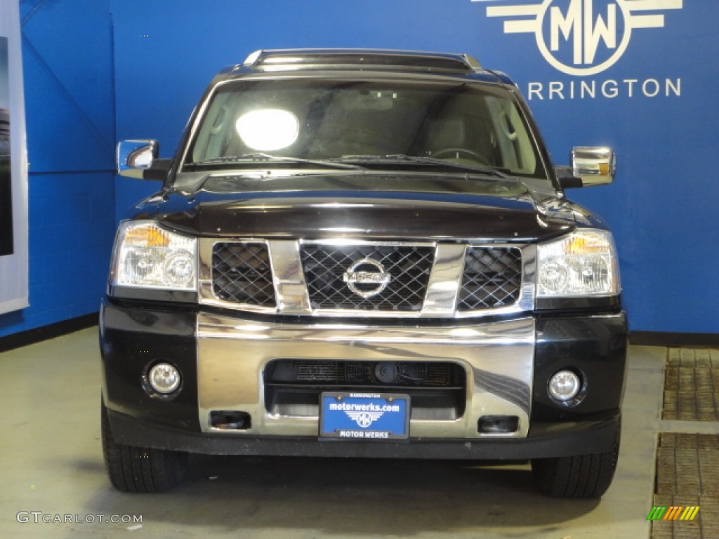 2004 Armada LE 4x4 - Galaxy Metallic / Graphite/Titanium photo #2