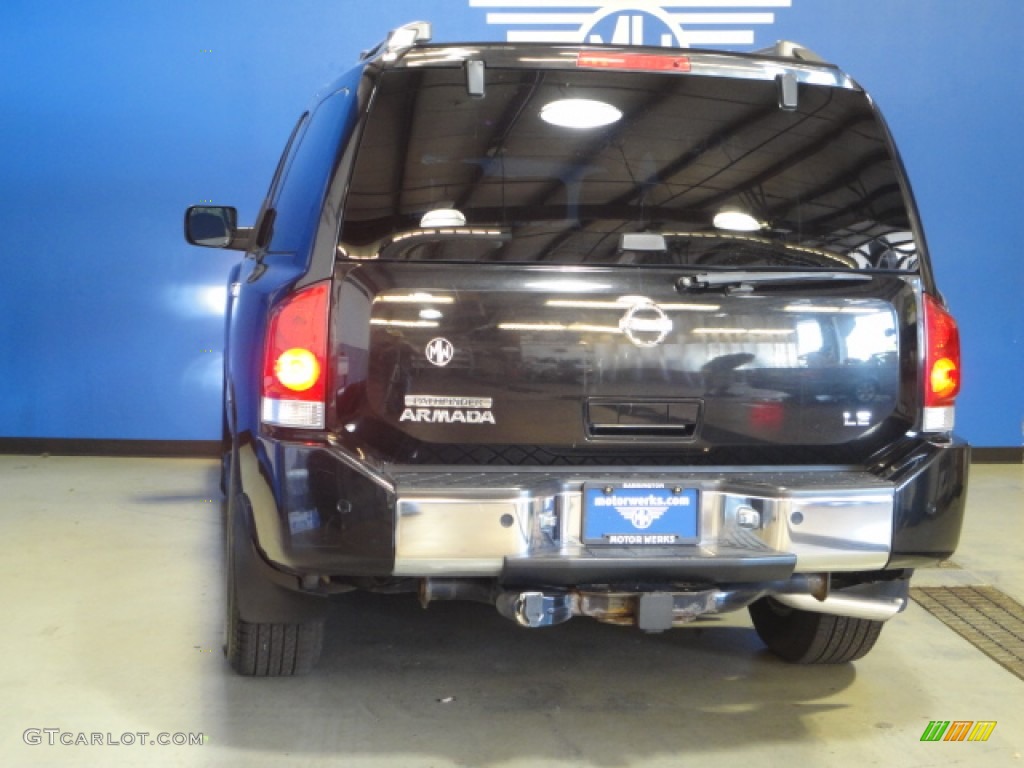 2004 Armada LE 4x4 - Galaxy Metallic / Graphite/Titanium photo #5