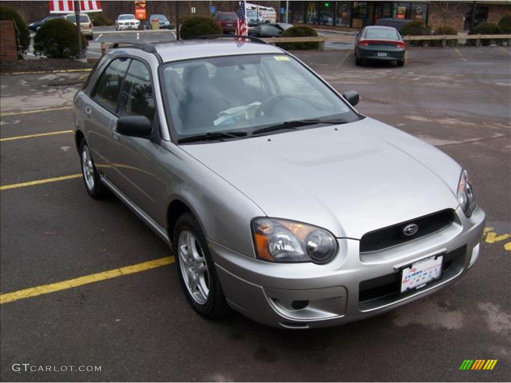 Platinum Silver Metallic Subaru Impreza