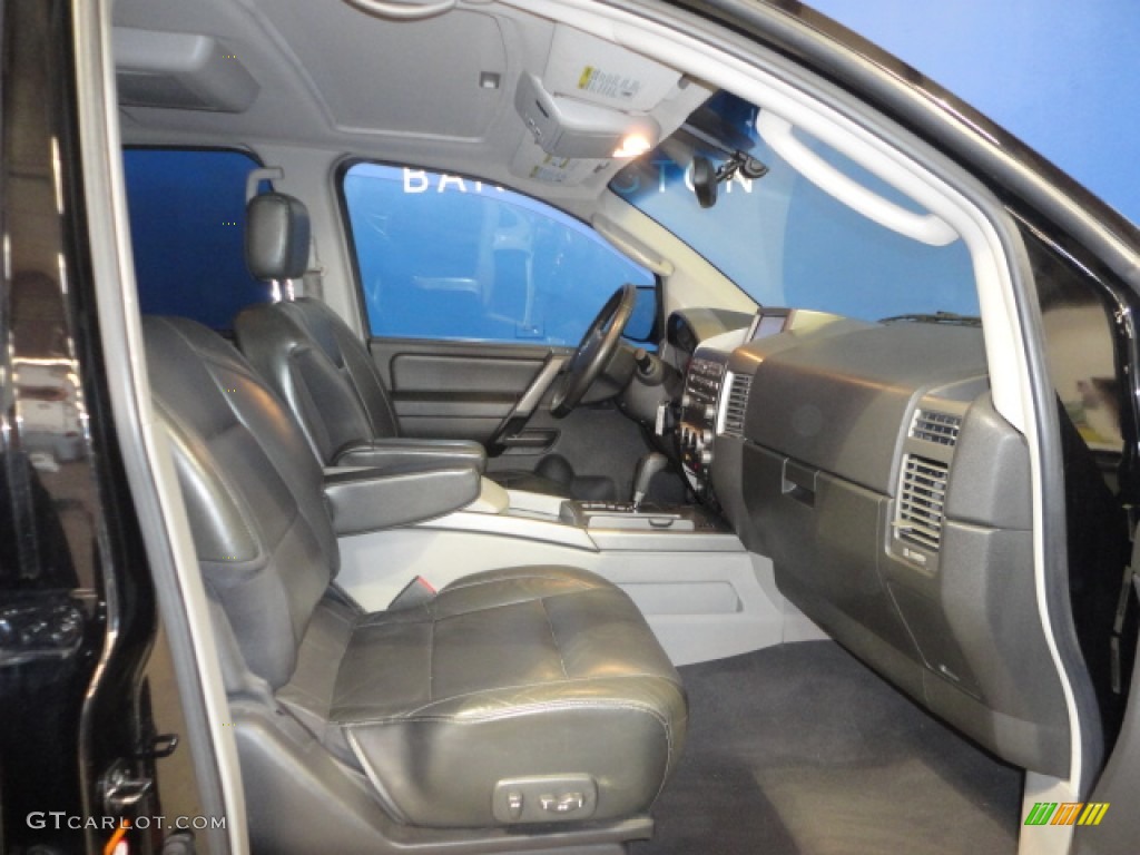 2004 Armada LE 4x4 - Galaxy Metallic / Graphite/Titanium photo #18