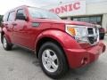 2008 Inferno Red Crystal Pearl Dodge Nitro SXT  photo #1