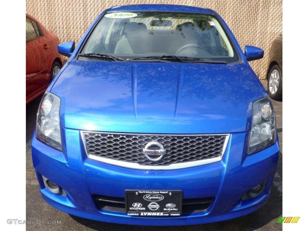Metallic Blue Nissan Sentra