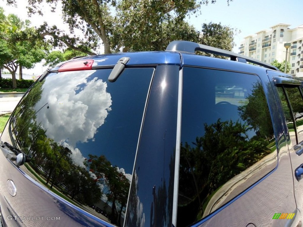 2004 Explorer XLT 4x4 - Dark Blue Pearl Metallic / Graphite photo #6