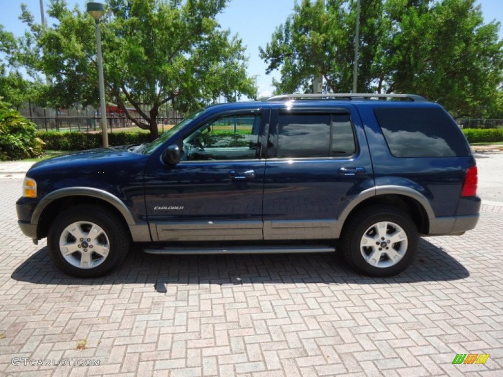 Dark Blue Pearl Metallic 2004 Ford Explorer XLT 4x4 Exterior Photo #68969471