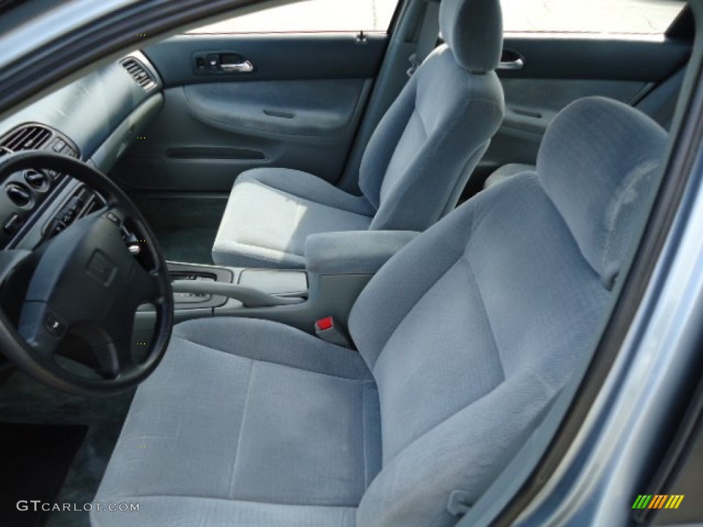1996 Accord LX Sedan - Sage Green Metallic / Gray photo #10