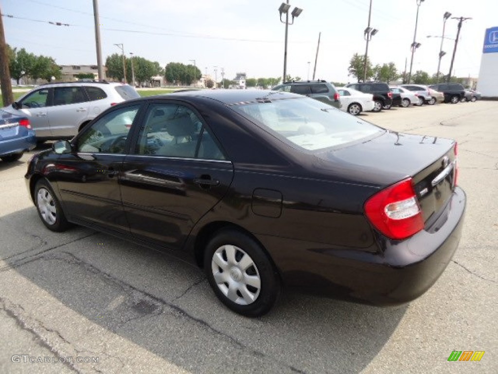 2004 Camry LE - Black / Taupe photo #2