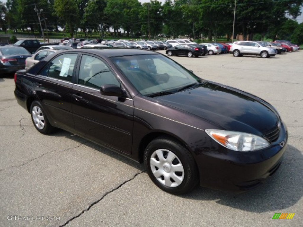 2004 Camry LE - Black / Taupe photo #6