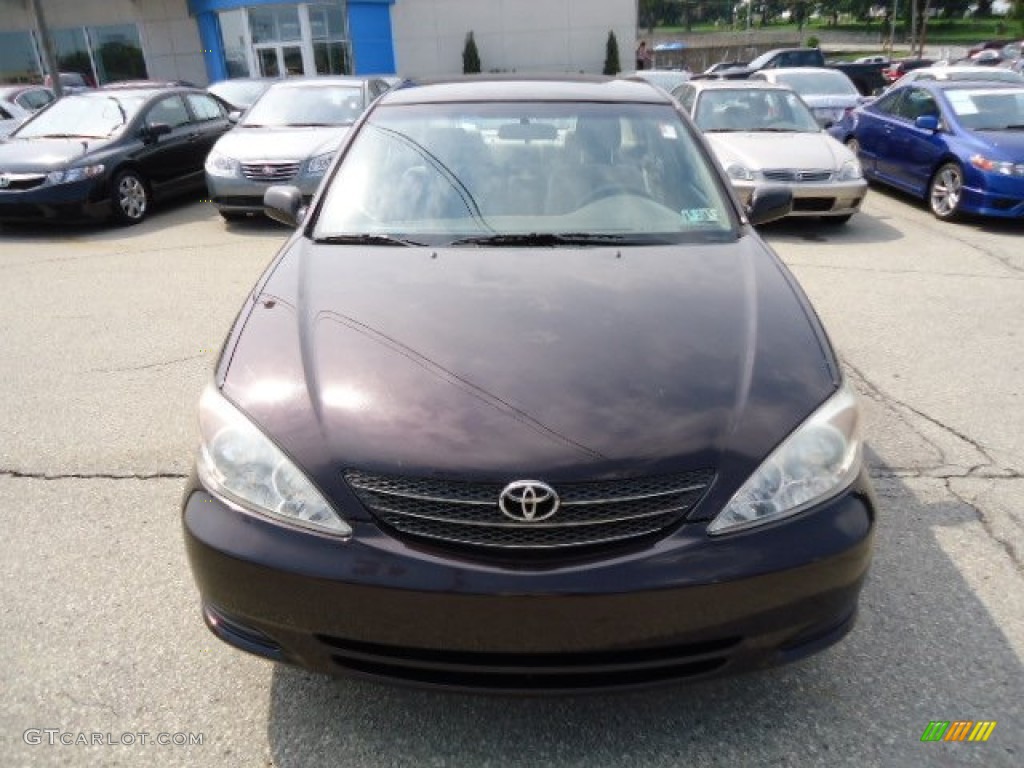 2004 Camry LE - Black / Taupe photo #7