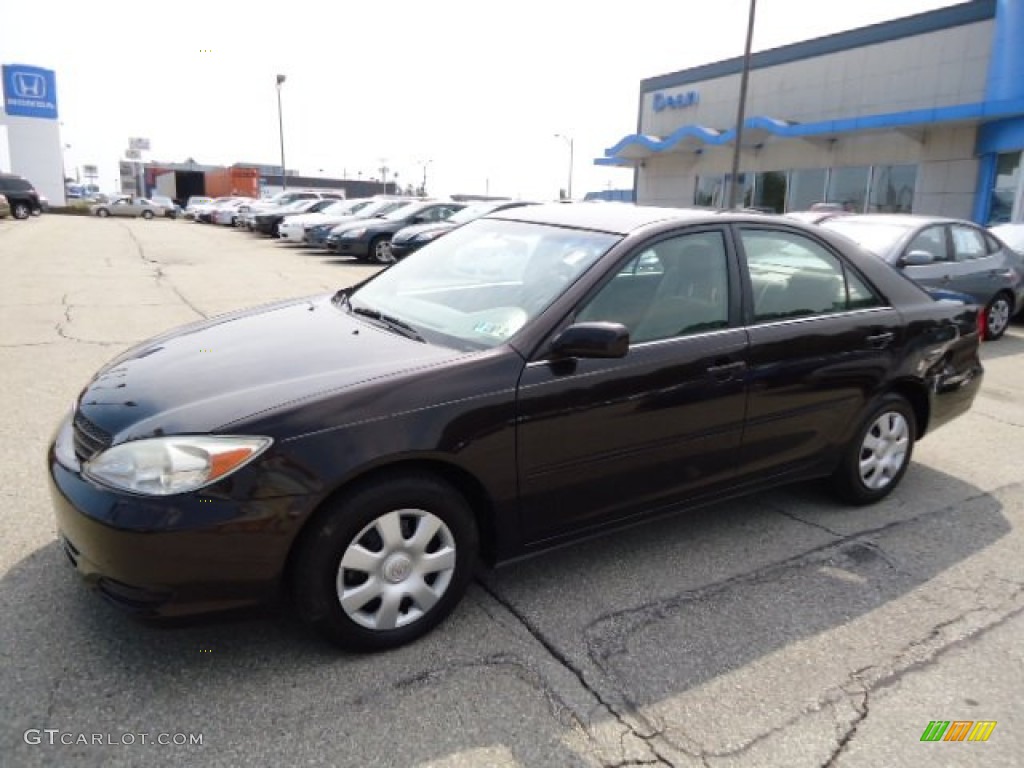 2004 Camry LE - Black / Taupe photo #8