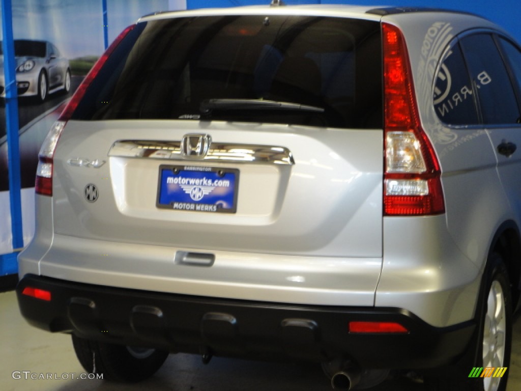 2009 CR-V EX 4WD - Alabaster Silver Metallic / Black photo #10