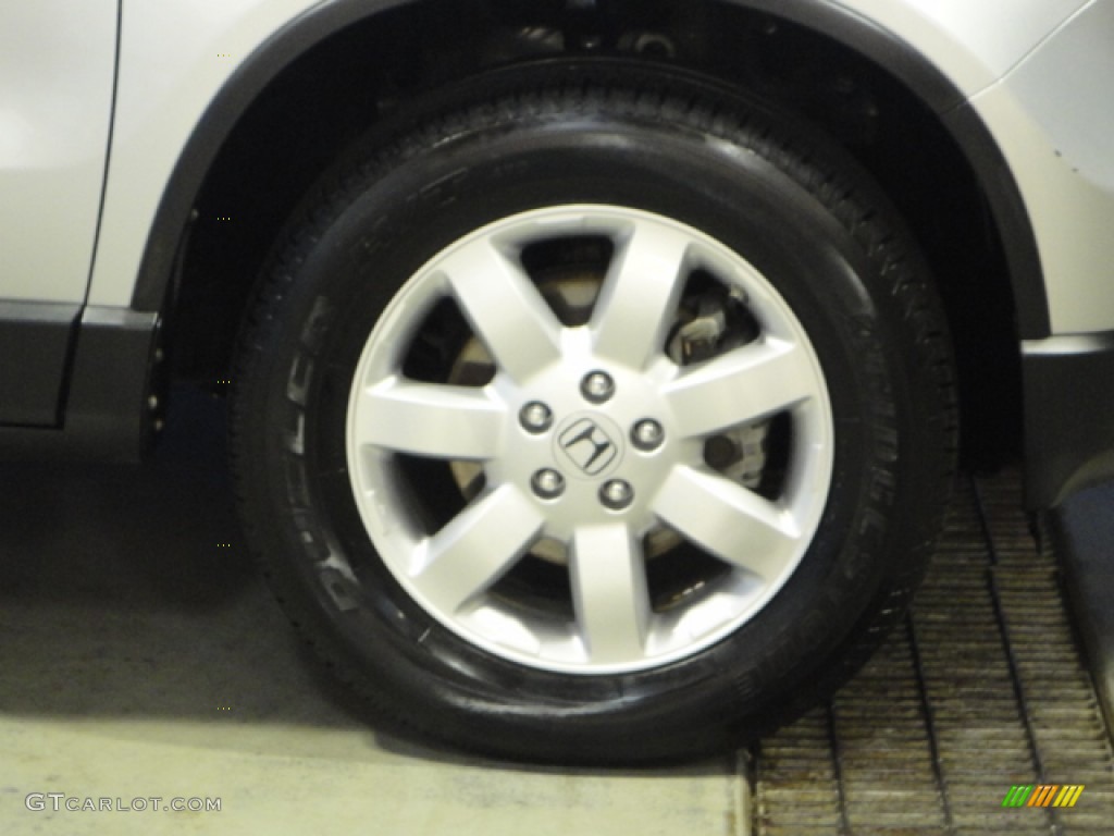 2009 CR-V EX 4WD - Alabaster Silver Metallic / Black photo #28