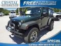 2010 Natural Green Pearl Jeep Wrangler Sport 4x4  photo #1