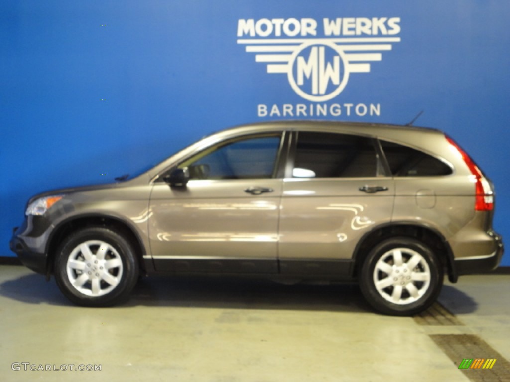 2009 CR-V EX 4WD - Urban Titanium Metallic / Ivory photo #5