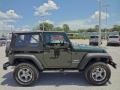2010 Natural Green Pearl Jeep Wrangler Sport 4x4  photo #9