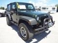 2010 Natural Green Pearl Jeep Wrangler Sport 4x4  photo #10