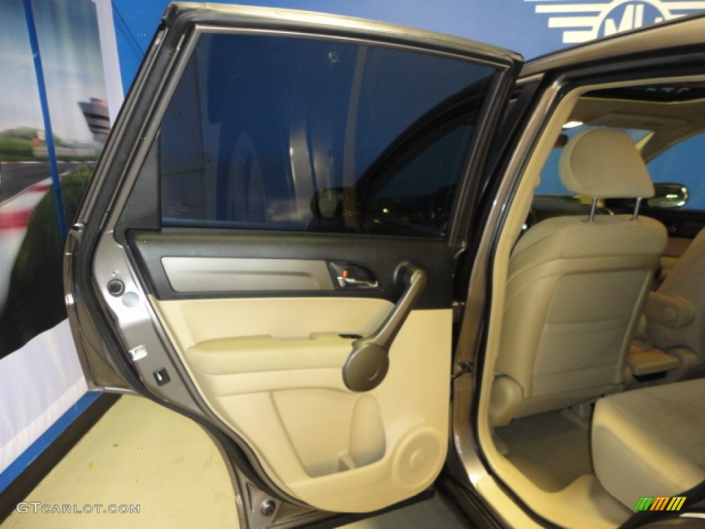 2009 CR-V EX 4WD - Urban Titanium Metallic / Ivory photo #18