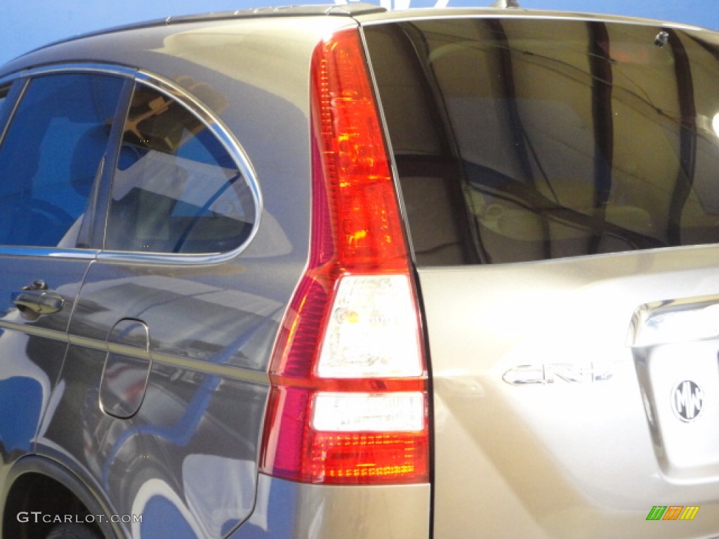 2009 CR-V EX 4WD - Urban Titanium Metallic / Ivory photo #29