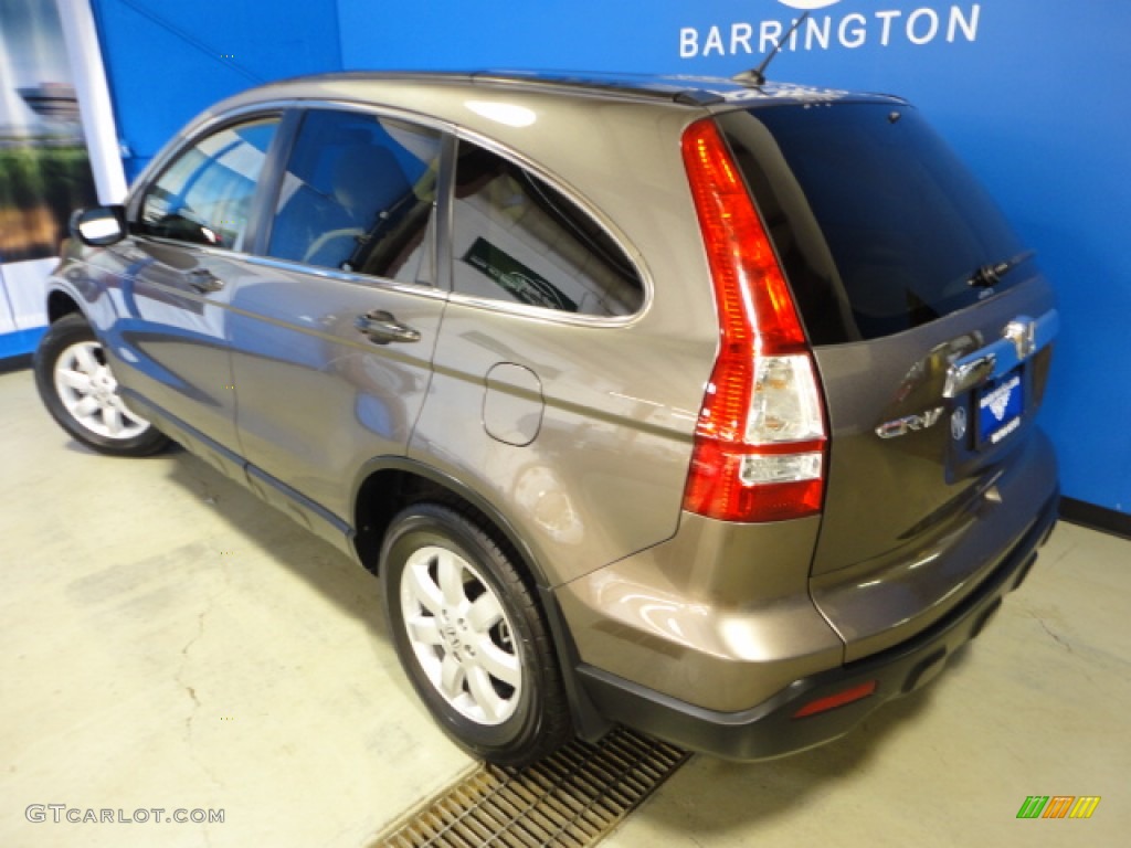 2009 CR-V EX 4WD - Urban Titanium Metallic / Ivory photo #34