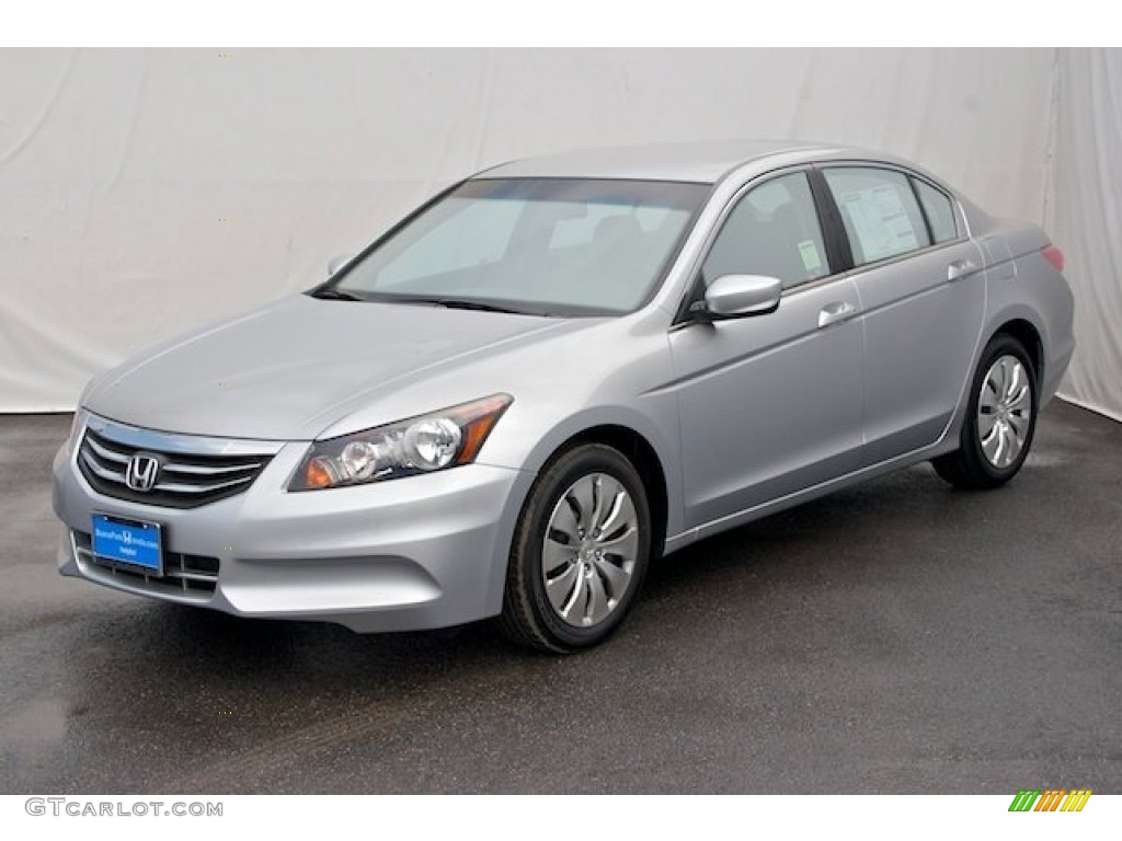 Alabaster Silver Metallic 2012 Honda Accord LX Sedan Exterior Photo #68973729