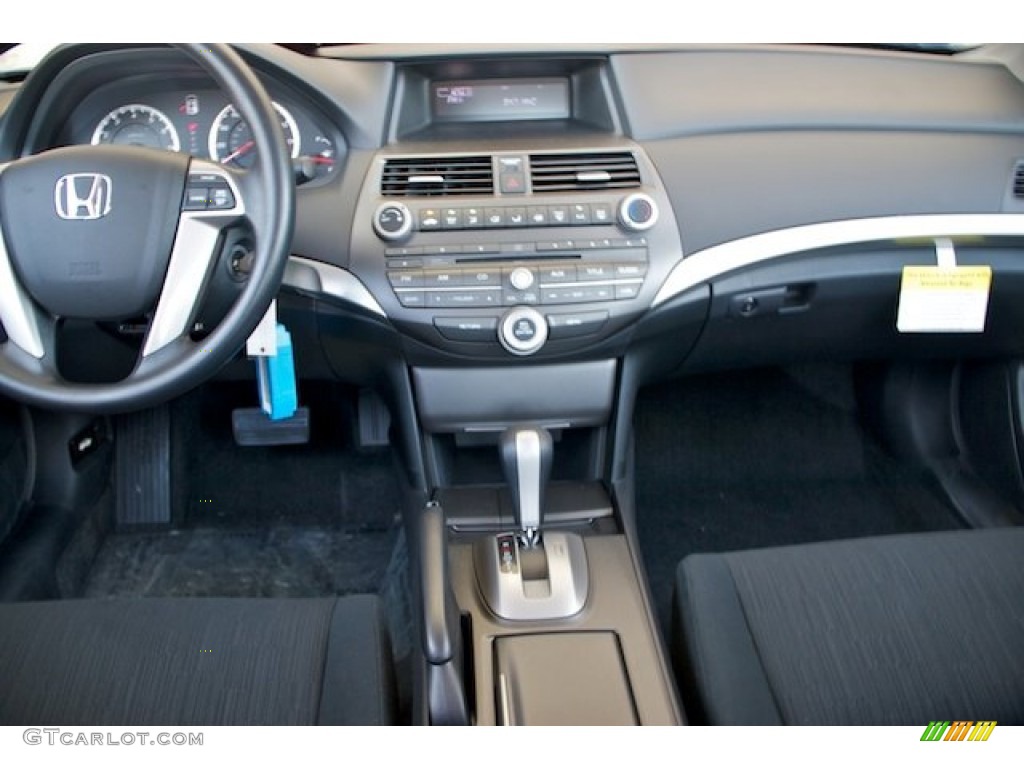 2012 Honda Accord LX Sedan Black Dashboard Photo #68973815