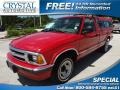 1994 Bright Red Chevrolet S10 LS Regular Cab #68954202