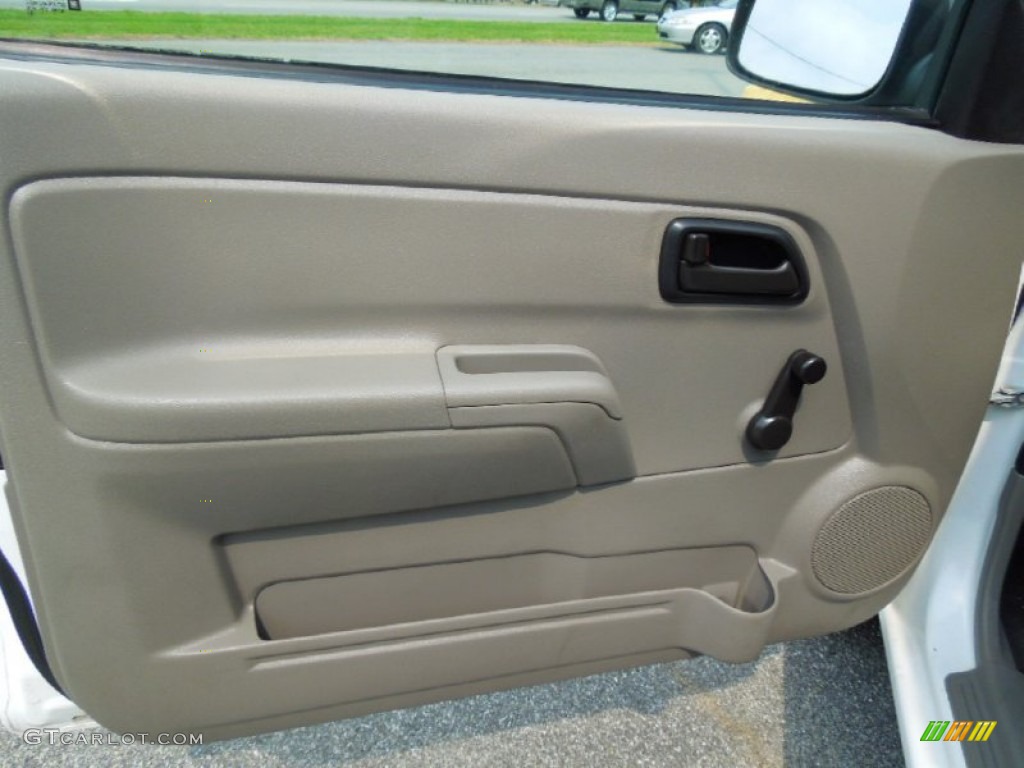2008 Chevrolet Colorado LS Regular Cab Light Cashmere Door Panel Photo #68974460