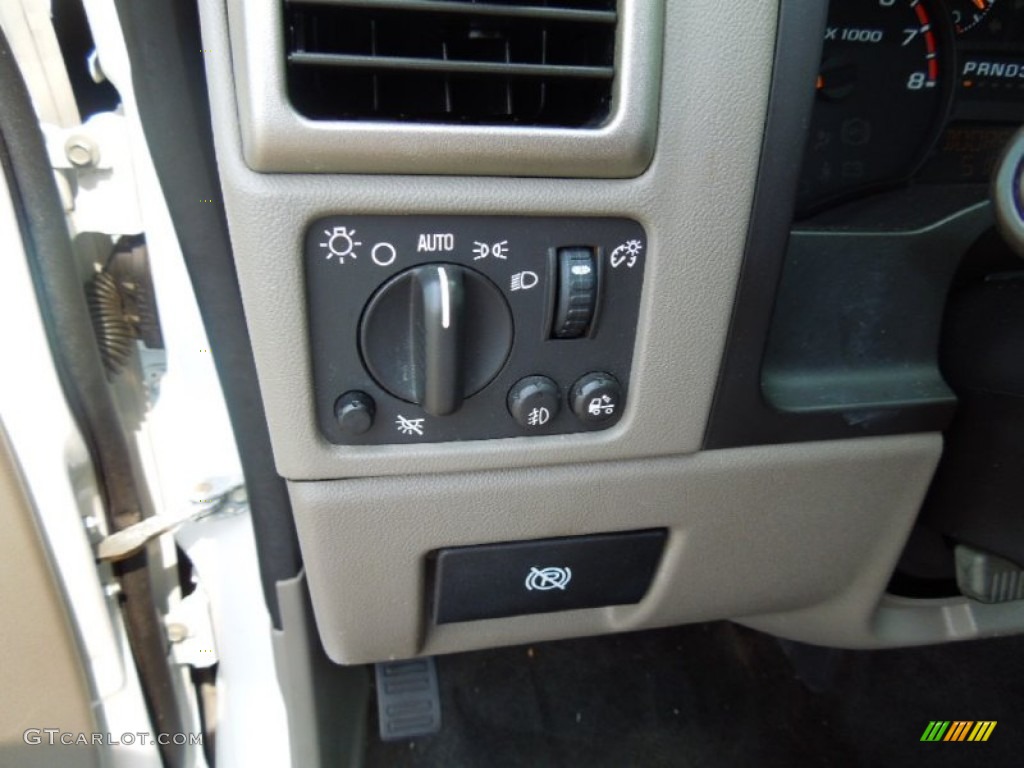 2008 Chevrolet Colorado LS Regular Cab Controls Photos